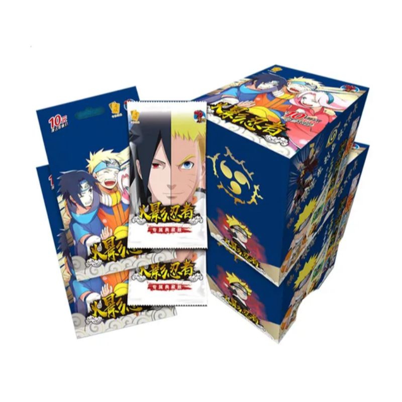 [Ready Indonesia] Kartu Naruto Little Dino T4W6 & T4W7 Box