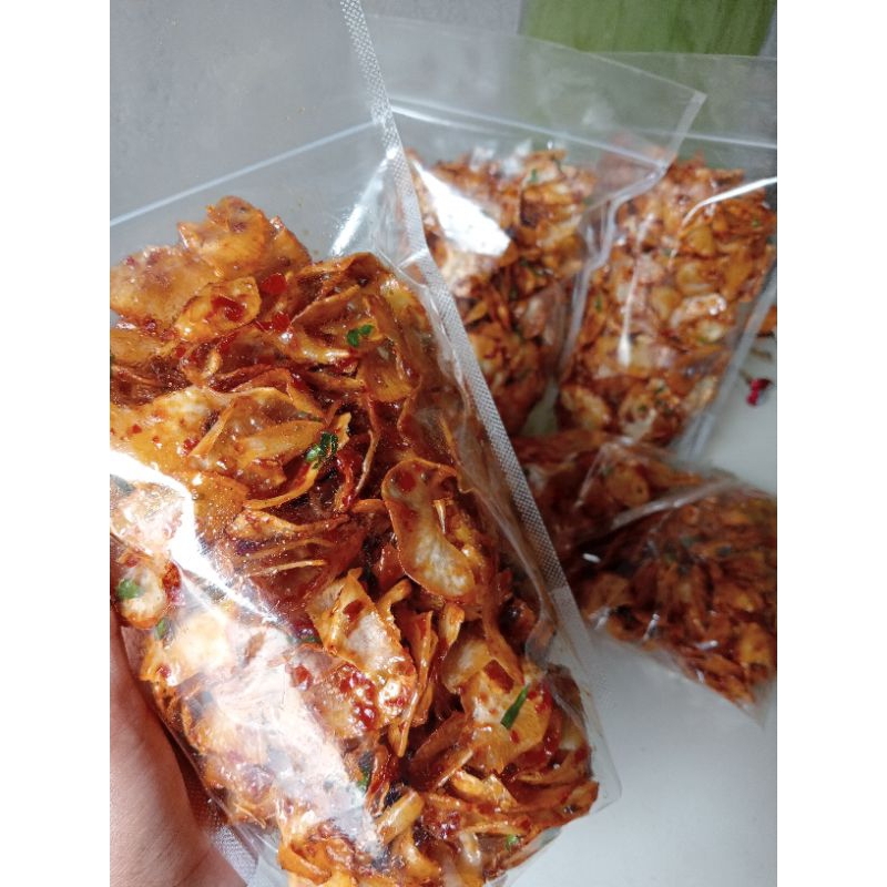 

KERIPIK SINGKONG PEDAS STANDAR 200 g