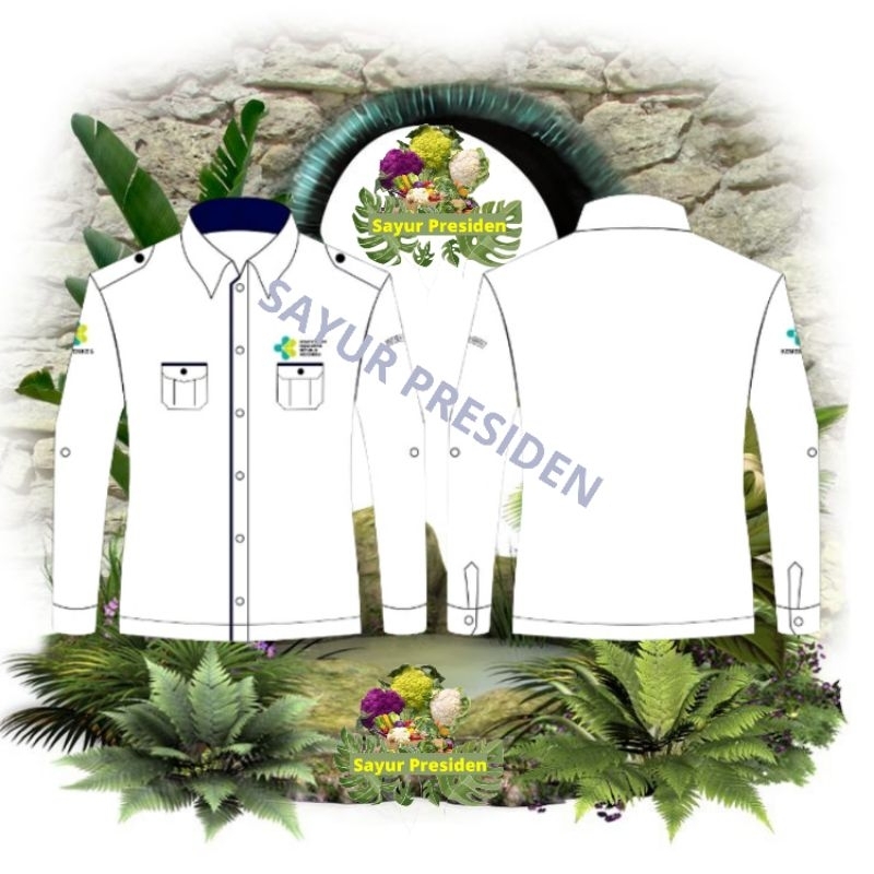 Kemeja Kemenkes baju kemenkes seragam kemenkes PDH Kemenkes seragam kerja kemenkes baju kerja kemenk