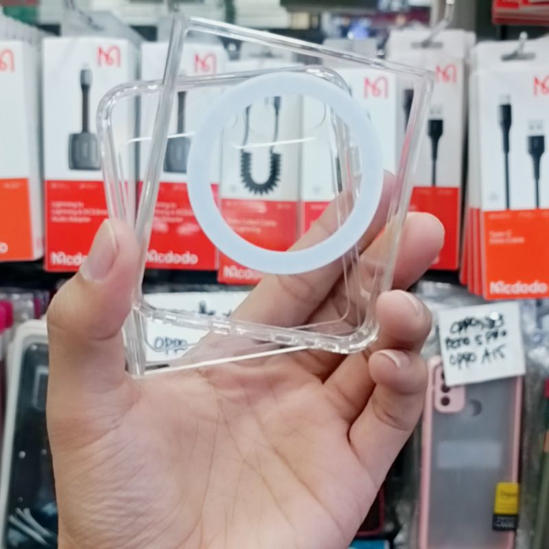 Likgus Case Galaxy Z Flip Magnetic Case Samsung Flip 5 Clear Acrylic Premium