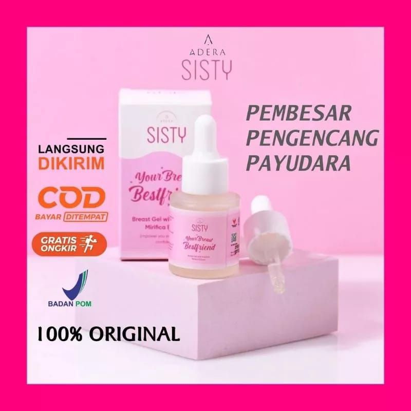 ADERA SISTY SERUM PAYUDARA BREAST GEL SERUM BPOM ADERA (Sisty Breast Serum) Breast Gel with Pueraria