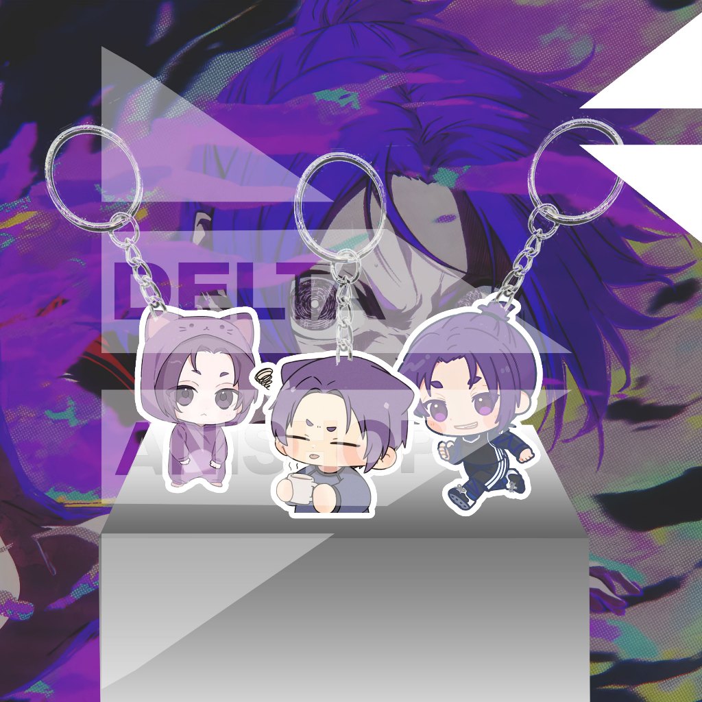 Gantungan Kunci / Keychain / Gantungan HP - Blue Lock - Reo Mikage