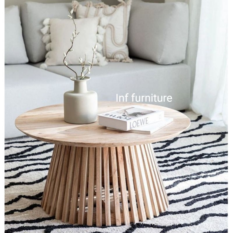 meja tamu coffe table jati meja tamu jati bundar