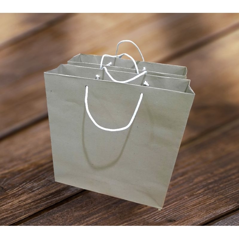 

Paper Bag polos (isi 50pcs bonus 5pcs)