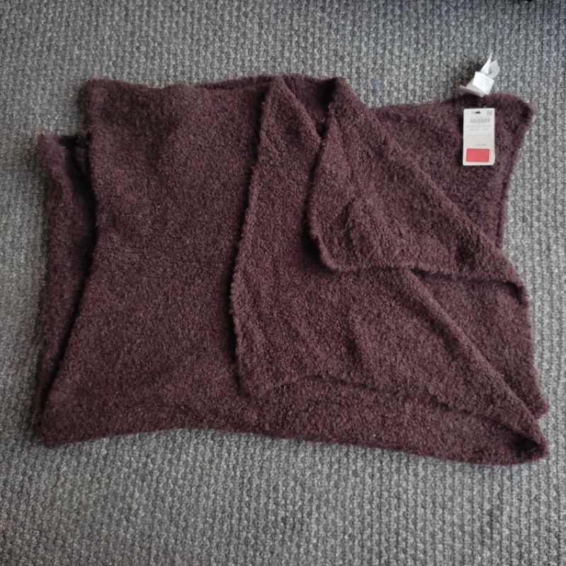 Zara Home Selimut Blanket Brown 130x170cm