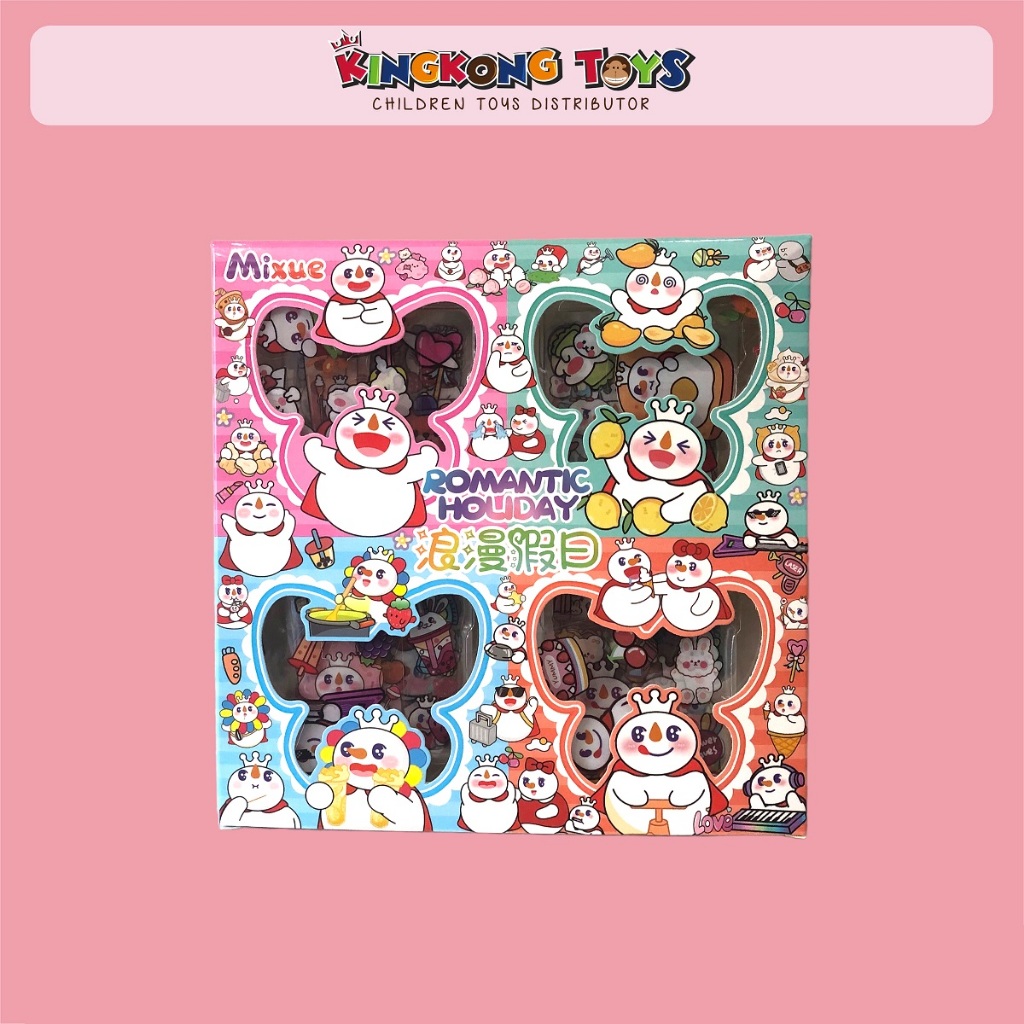 Mainan Stiker Bentuk Mixue Sanrio / Stiker Mixue / Stiker Sanrio / Mainan Anak Edukatif / 320173