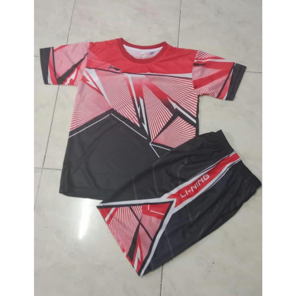 setelan anak badminton/jersey badminton tim indonesia
