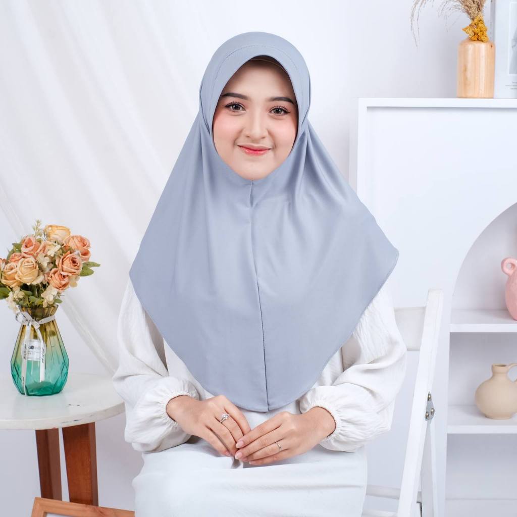 Muslim Hijab - Shafia Hijab Bergo Sport Instan Pet Antem Matt Jersey Premium Super