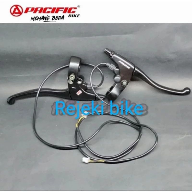 Handle Rem Sepeda Listrik Model Pacific Exotic Komponen Pengganti