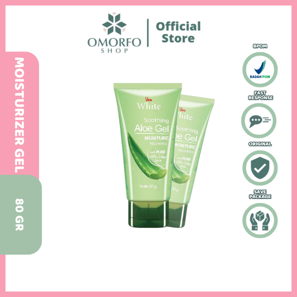 [Omorfo] Viva White Soothing Aloevera Gel