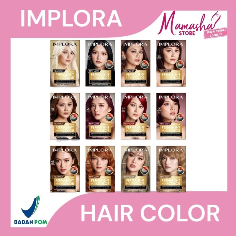Implora Pewarna Rambut Permanen