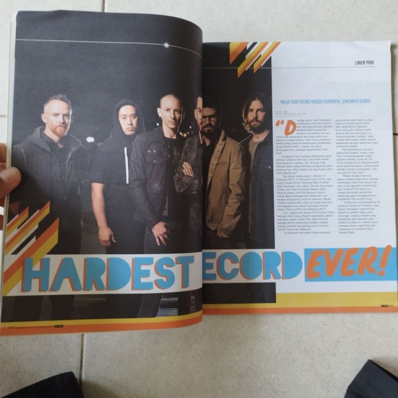 artikel Linkin' Park - the hunting party, secondhand serenade, lebron james mogwai, JKT48 Majalah Ha