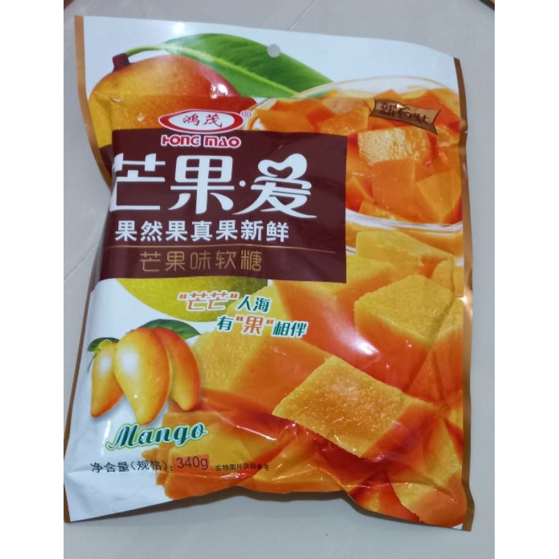 

Permen lunak rasa Mangga Hongmau