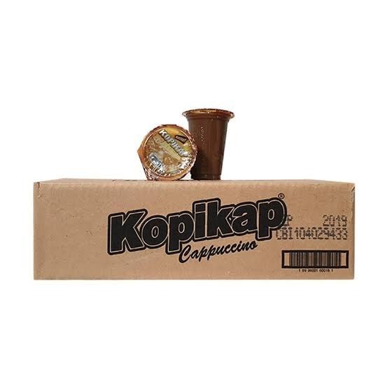 

Kopikap Cappuccino Minuman Kopi [150ml /24 cup 1 karton ] khusus pengiriman instan driver ojol