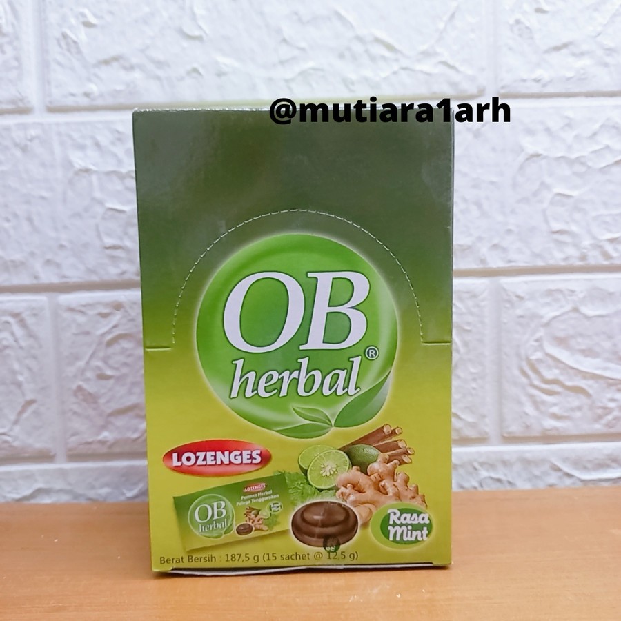 

PERMEN OB HERBAL BOX ISI 15 SACHET