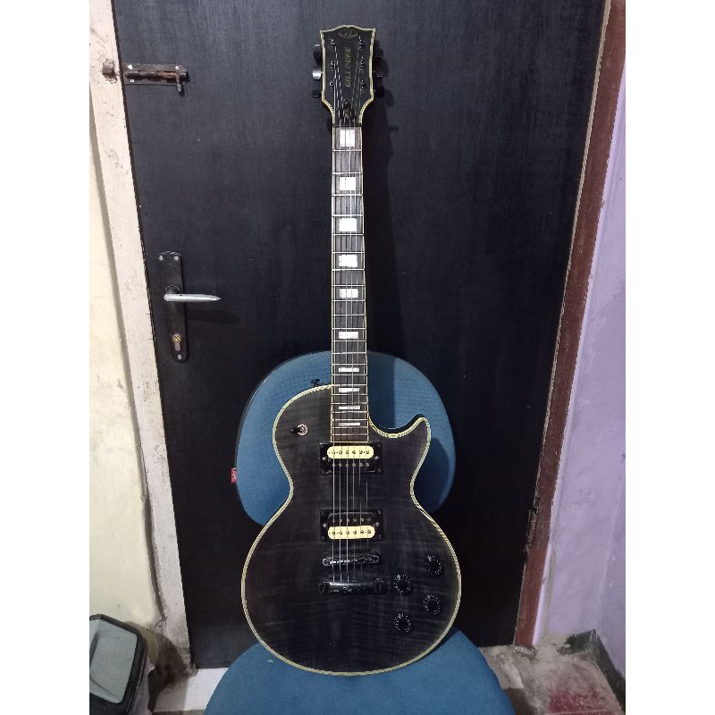 Gitar Elektrik Gillmore GLP-02 DX (Deluxe Series) Original include Hardcase