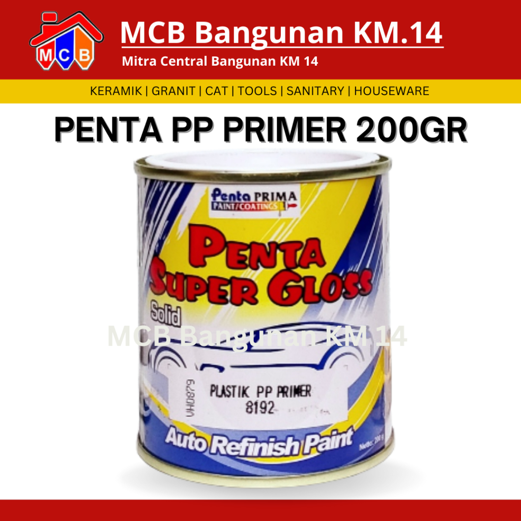 PENTA PLASTIK PP PRIMER 200GR - PP PRIMER - PLASTIK PP PRIMER