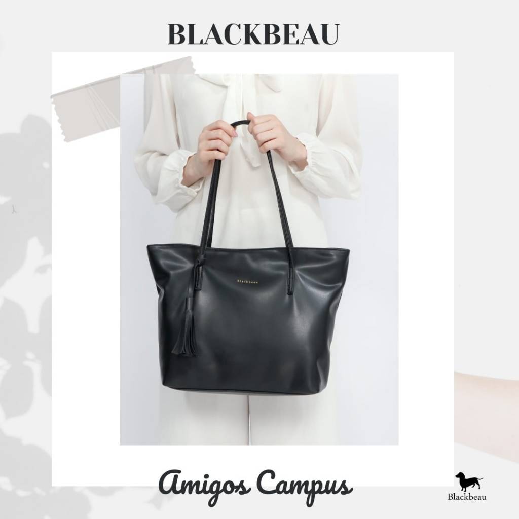 Tas Wanita Besar Tote Bag Wanita Amigos Campus Blackbeau
