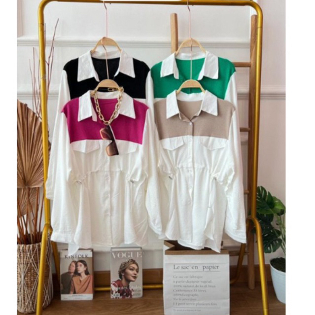 OLIVE BLOUSE