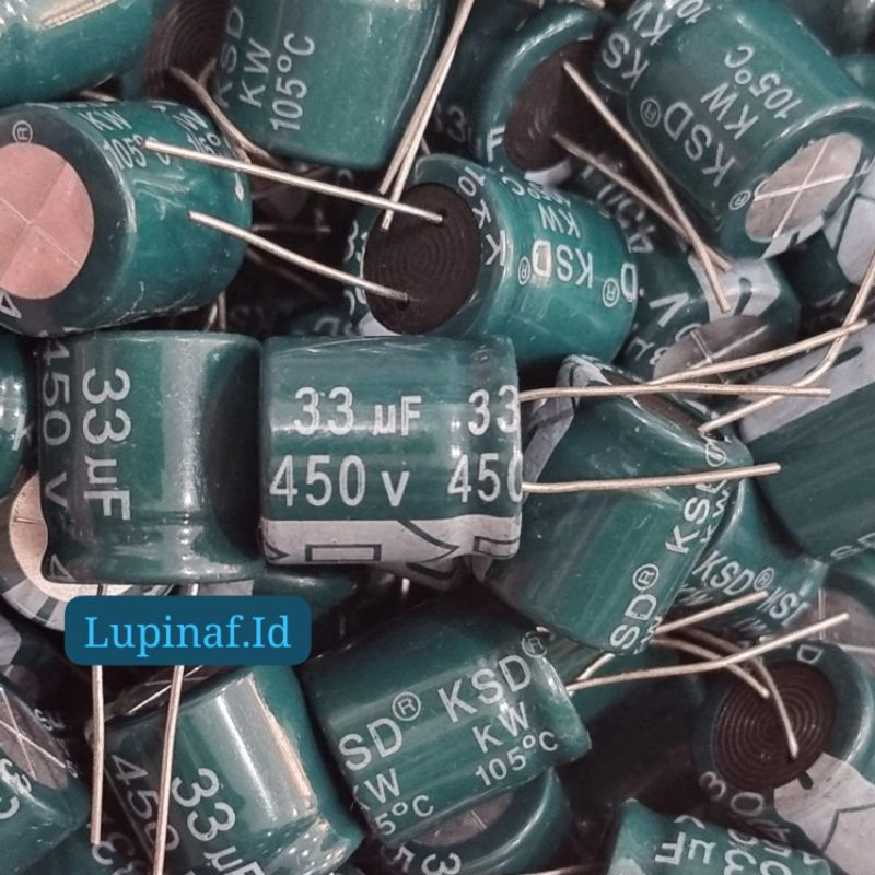 ELCO 33UF 450V ELKO 33 UF 450VOLT CAPASITOR