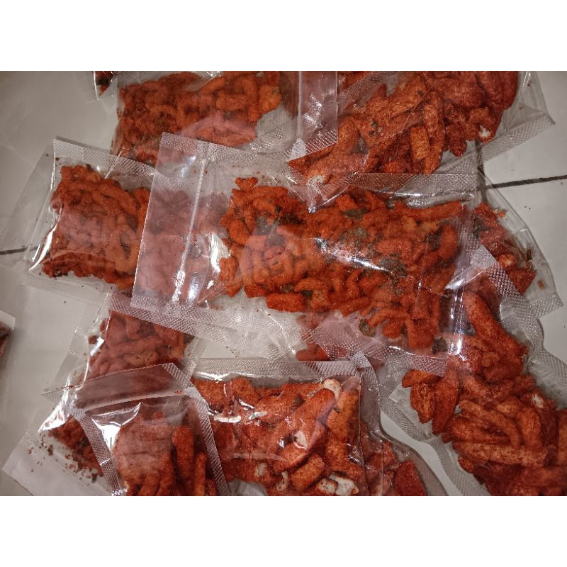 

Basreng Pedas Daun Jeruk