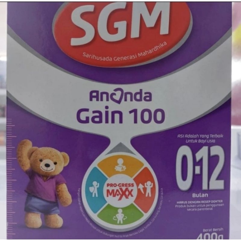 SGM Ananda Gain 100 0-12 Bulan 400 gr