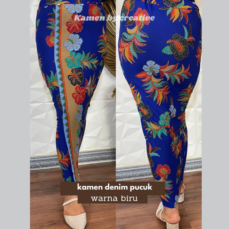 Kamen Denim Pucuk Creative / Kamen Jadi / Kebaya bali / Pakaian Adat Bali