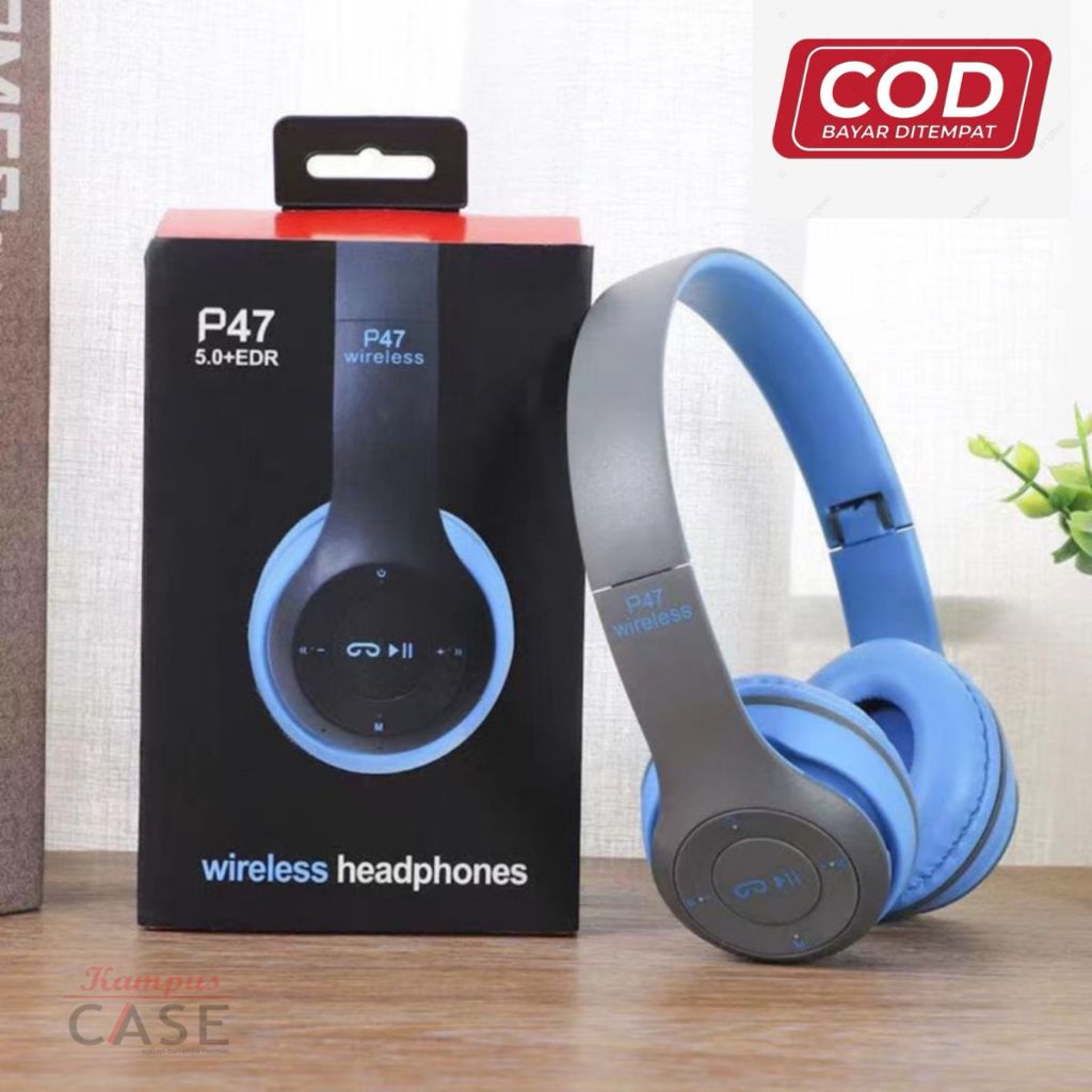 HEADPHONE Bluetooth Gaming Headset Wireless Pro Bass P47 headset Bluetooth p47 headset bluetooth