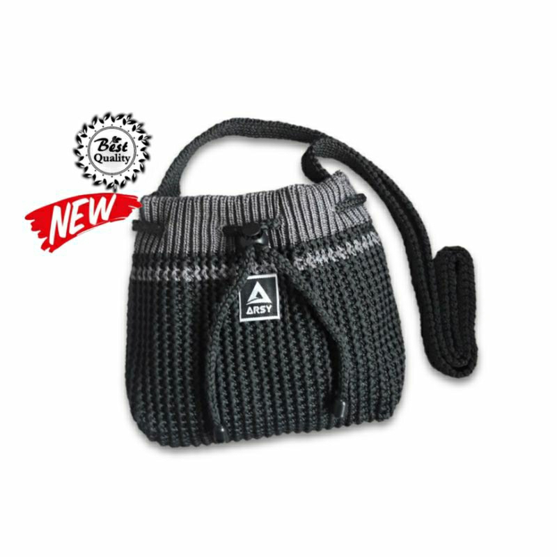 Terbaru Tas Selempang Rajut Wanita model serut kekinian /unik/lucu/simple/bisa cod