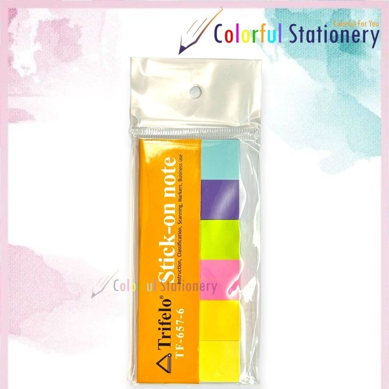 

Sticky Notes/Post it/Kertas Memo/Memo Tempel Trifelo TF 657-6