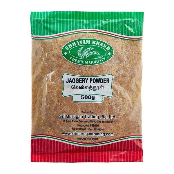 

JAGGERY POWDER 500G UDHAYAM BRAND / Bubuk Gula Merah