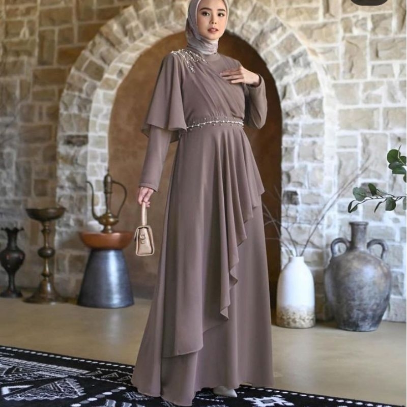 Dress bridesmaid dress wisuda