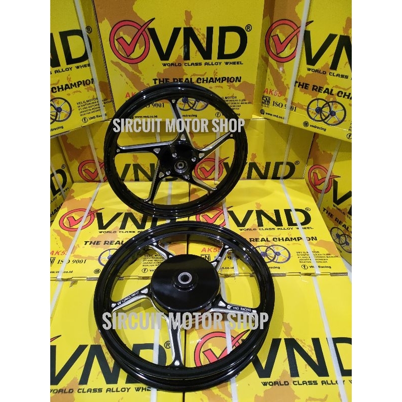 VELG VND AK 55 MIO M3 FINO 125 GEAR 125 FAZZIO VND AK 55 RING 14 MODEL ENKEI