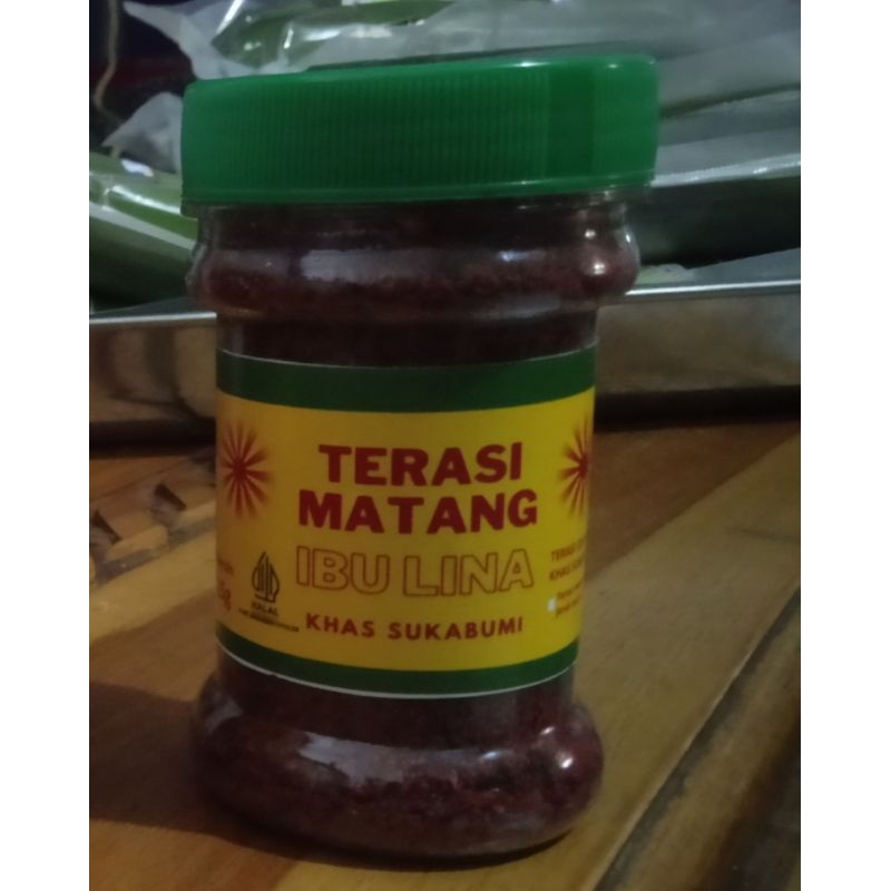 

Terasi daun jeruk extra pedas