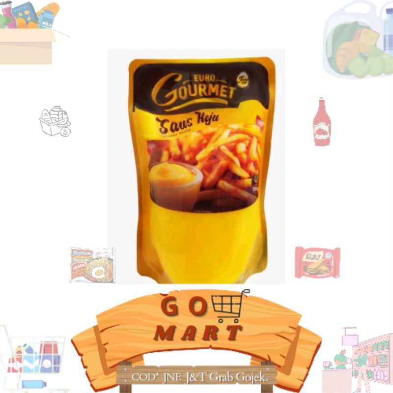 

Saus Keju Euro Gourmet Cheese Sauce produksi Cimory