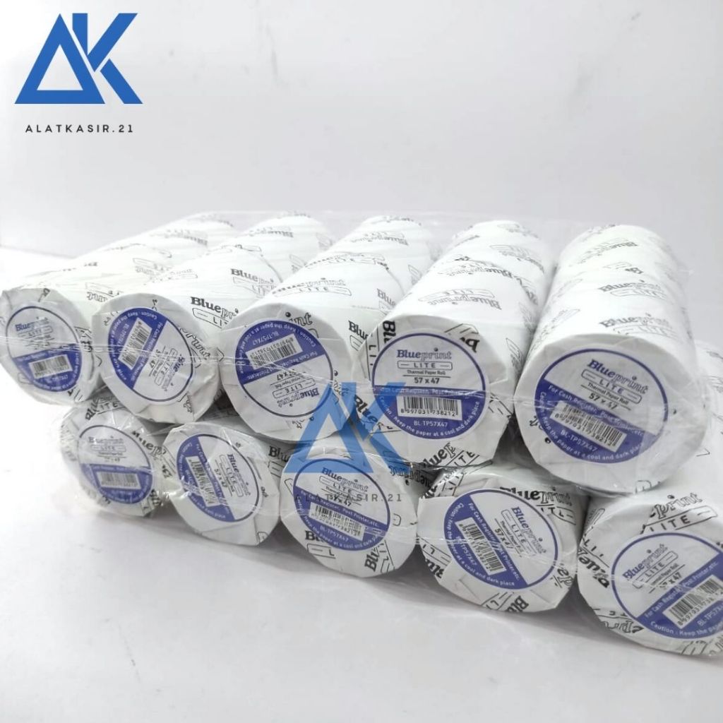 

(1PAK)KERTAS STRUK THERMAL 57x47 KERTAS THERMAL BLUERPINT 57 x 47 MM