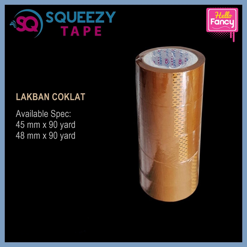 

LAKBAN COKLAT 48mm x 90yard COKLAT / Isolasi / Selotip