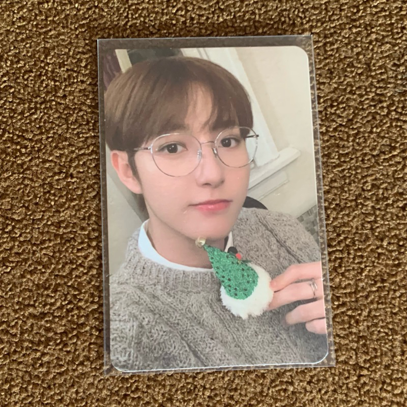 [READY INA] Photocard / PC Renjun Pink Christmas