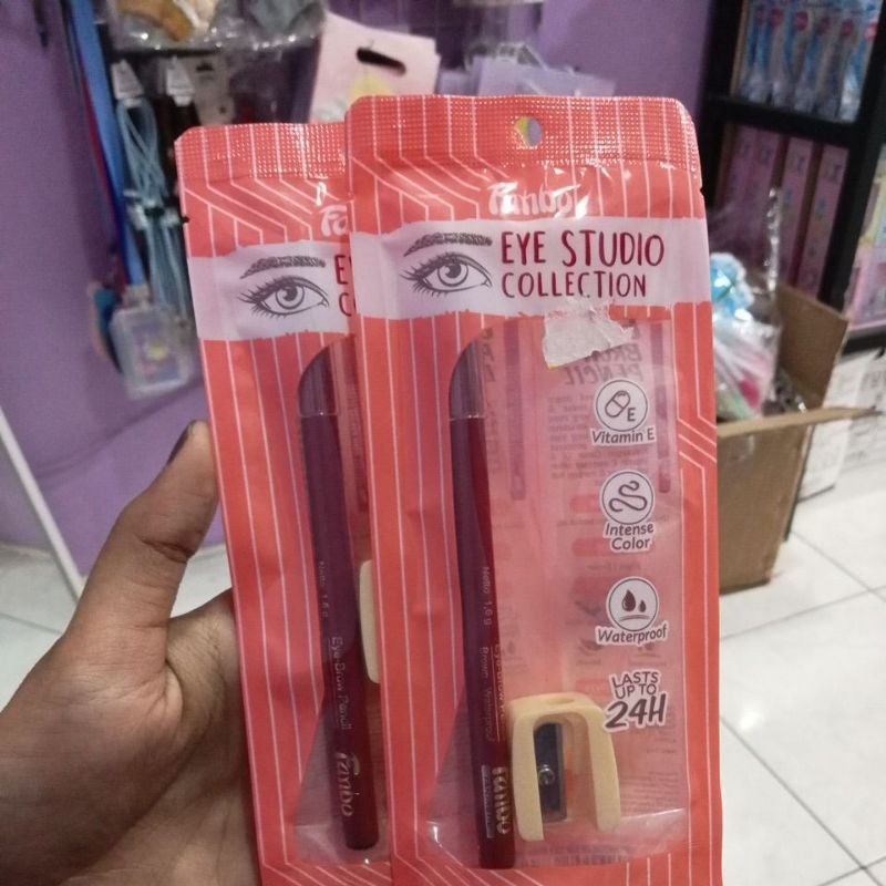 Fanbo Eyebrow Pencil+Rautan