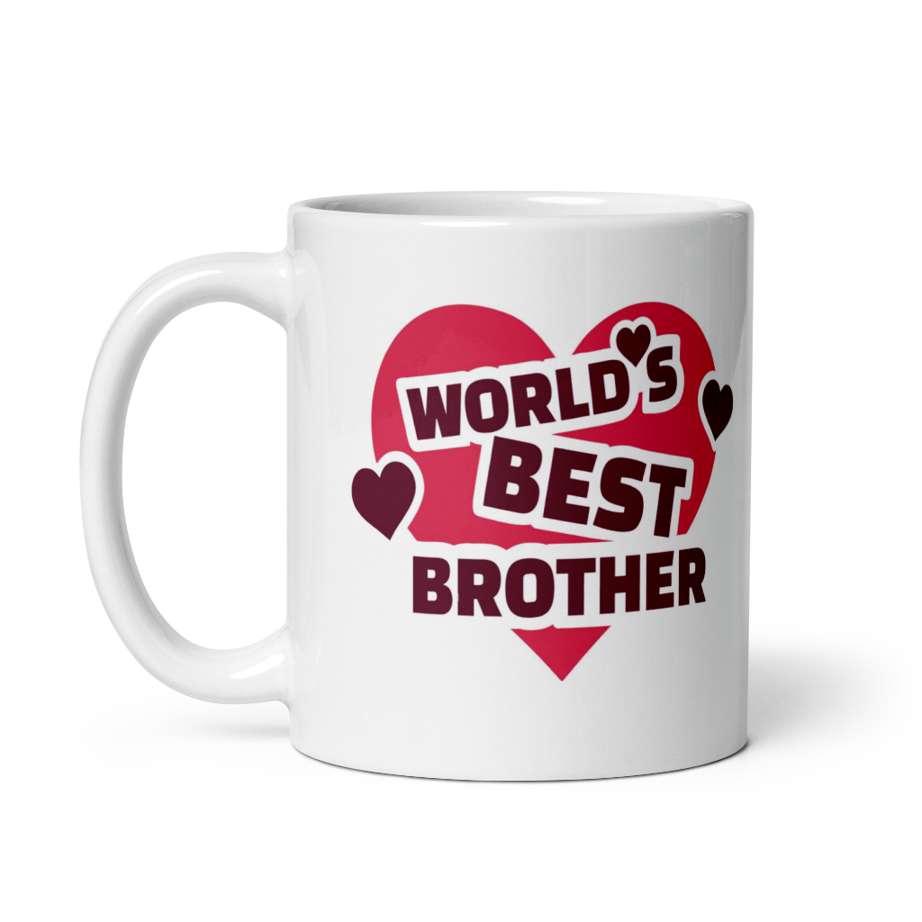 Gelas Mug Kado Hadiah Gift Souvenir Mug Custom Mug Unik Mug Worlds Best Brother
