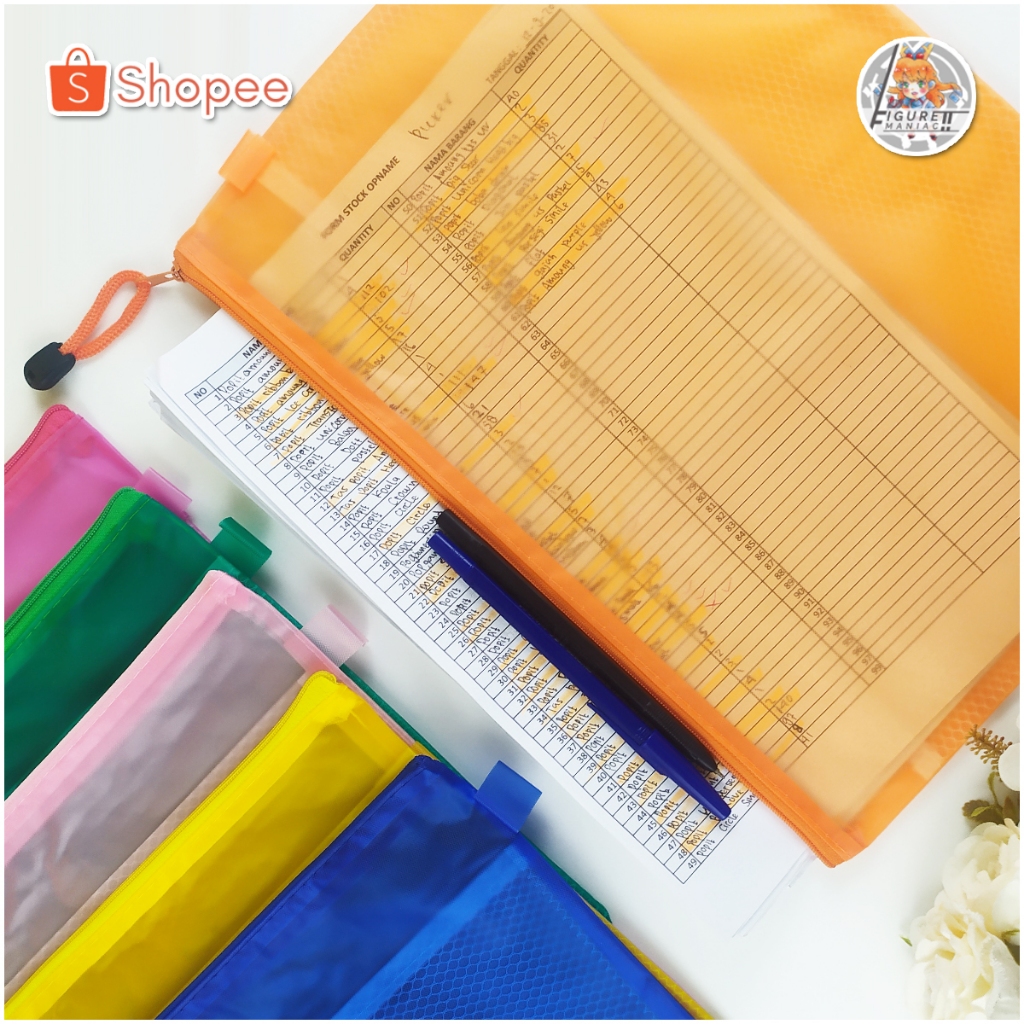 

Figure Maniac - Map Organizer Besar Ukuran 25x34cm Anti Air