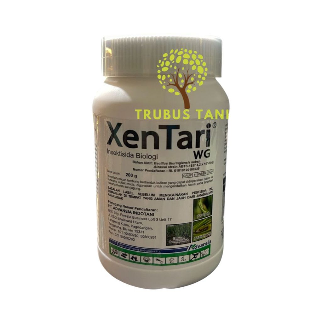 INSEKTISIDA BIOLOGI XENTARI WG 200GR