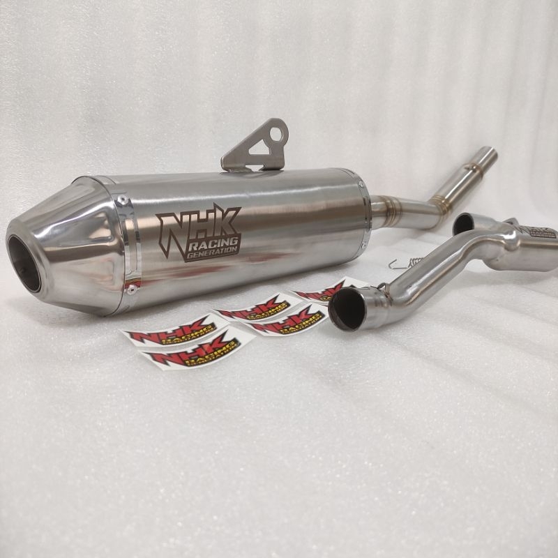 Knalpot KLX BF KLX 150 DTRACKER 150 CRF 150 WR 155 NHK RACING ORIGINAL