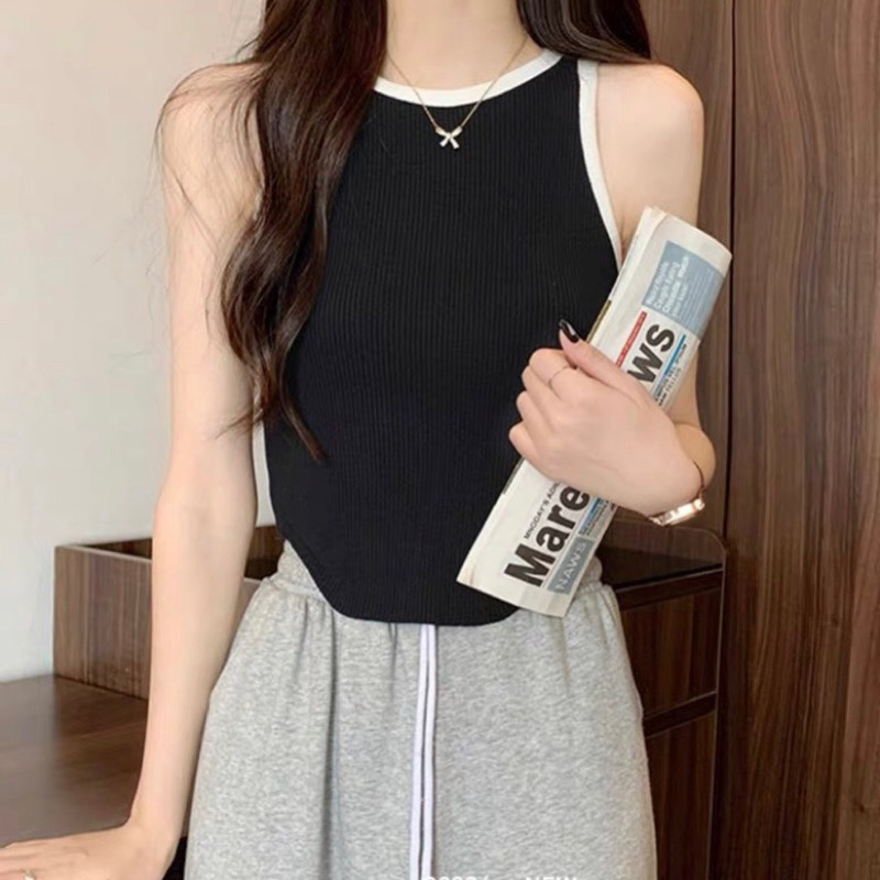 AB KNITTED TANK READY STOCK