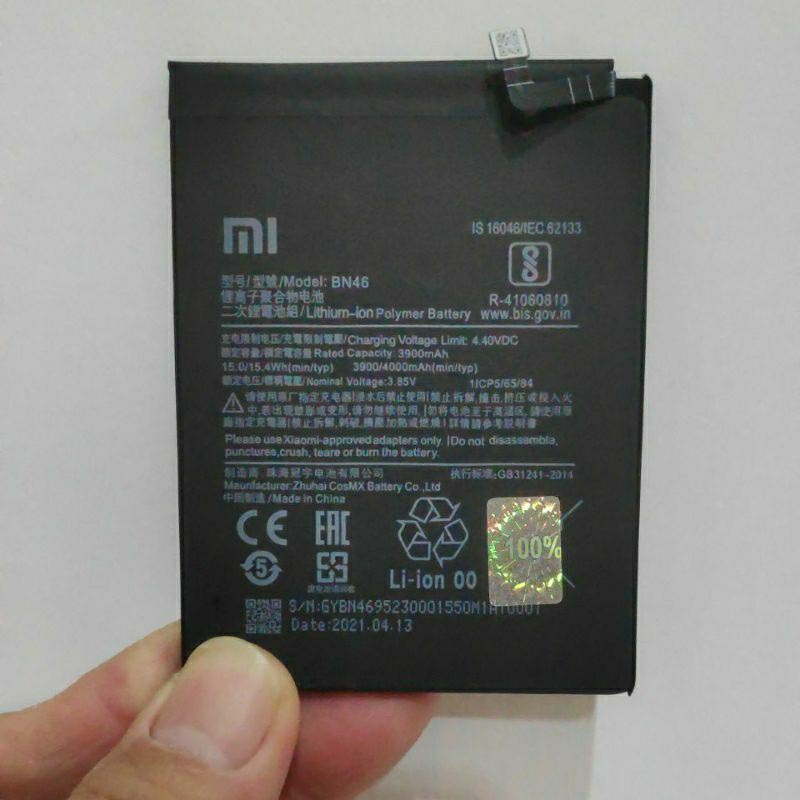 Baterai Xiaomi Redmi 7 Redmi Note 8 BN46 Original Battery