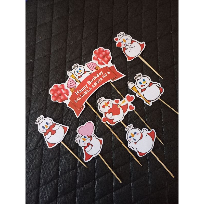 TOPPER KUE ULANG TAHUN CUSTOM ANAK DAN DEWASA