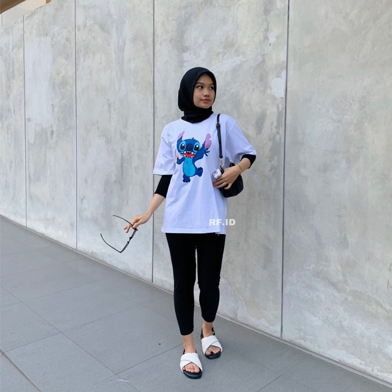 RF.ID T- Shirt Stich Ice Cream Oversize | Kaos Karakter Lucu