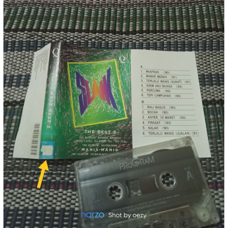 Kaset pita Slank - the best 2