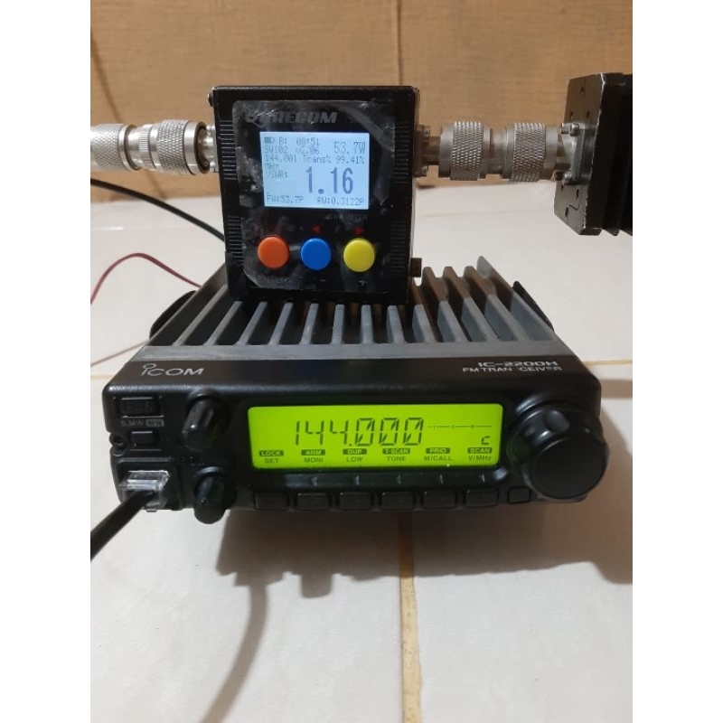 RADIO ICOM 2200H SILVER RX TX NORMAL