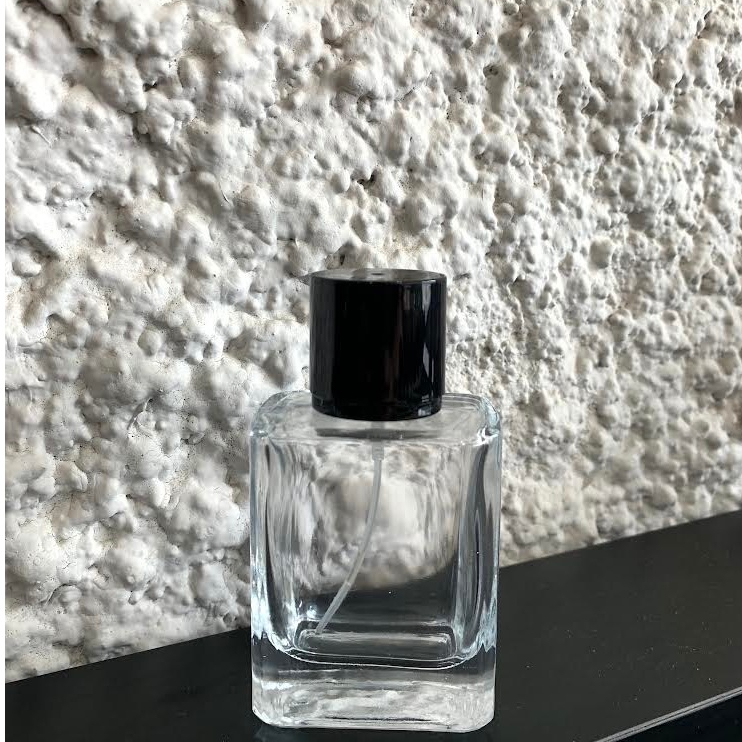 Botol Parfum H*rmes 50ML Drat Hitam - Botol Parfum Kosong | Botol Parfum Refill Botol Grosir Botol P